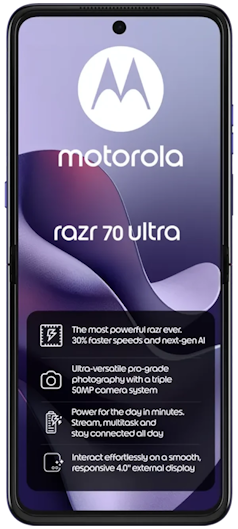 Razr 70 Ultra Dual SIM 512GB PANTONE Orient Blue