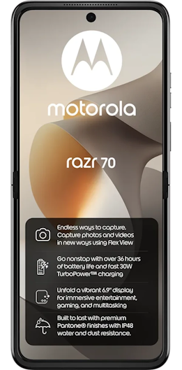 Razr 70 Dual SIM 256GB Hematite