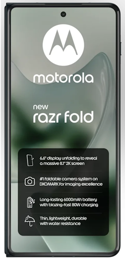Razr Fold Dual SIM 512GB PANTONE Blackened Blue